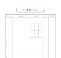 부서별업무안내 부서별업무안내